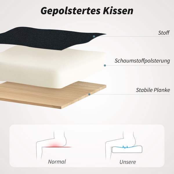 Ergonomisk kontorstol i net med foldbare armlæn, sort