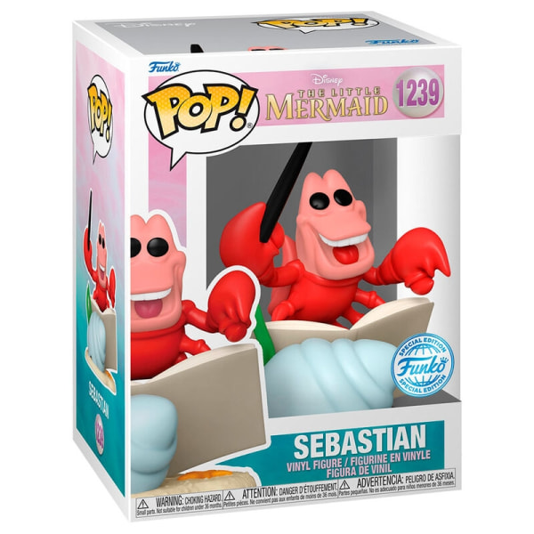 POP-hahmo Disney Pieni merenneito Sebastian Exclusive Disney Pieni merenneito Sebastian Exclusive