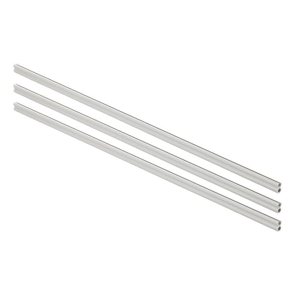 Dobbelt tentrail 80 cm - sæt med 3 stk