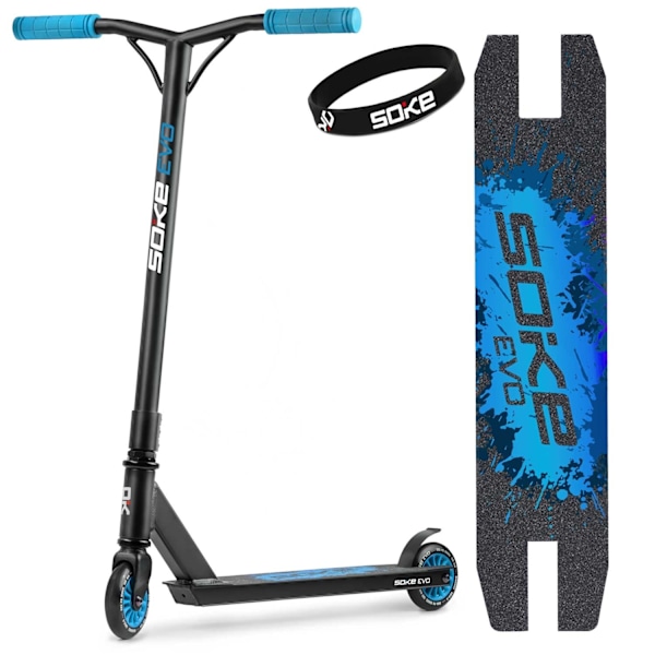 SOKE EVO Blå og Rød Kickbike