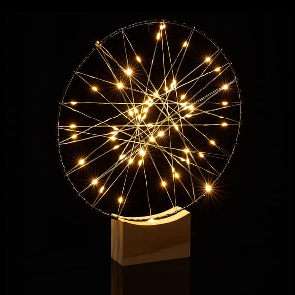 LED ringdekoration 25 cm
