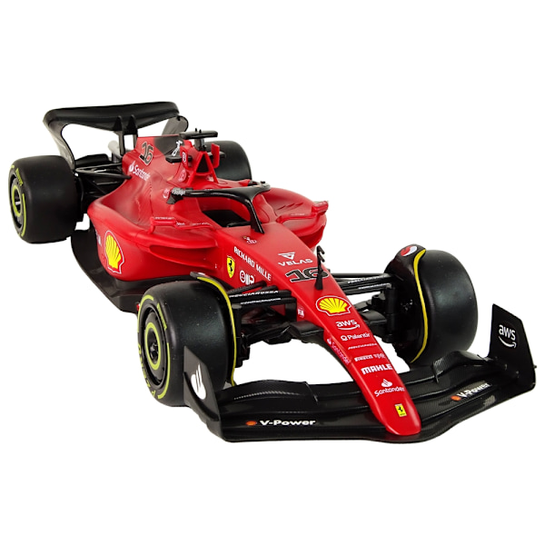 1:12 Rød Ferrari F1 R/C bil med realistiske detaljer og kontrol