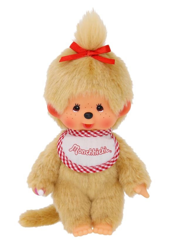 Plys Abe Dukke, Beige, 20 cm