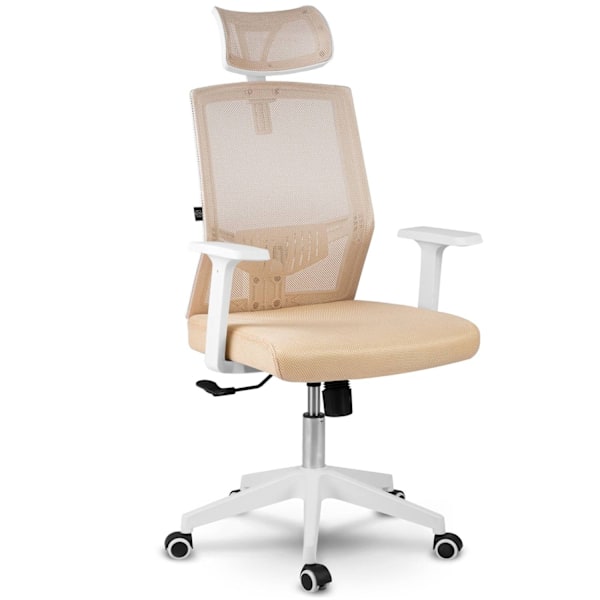 Sofotel Rotar kontorstol i beige mikromesh