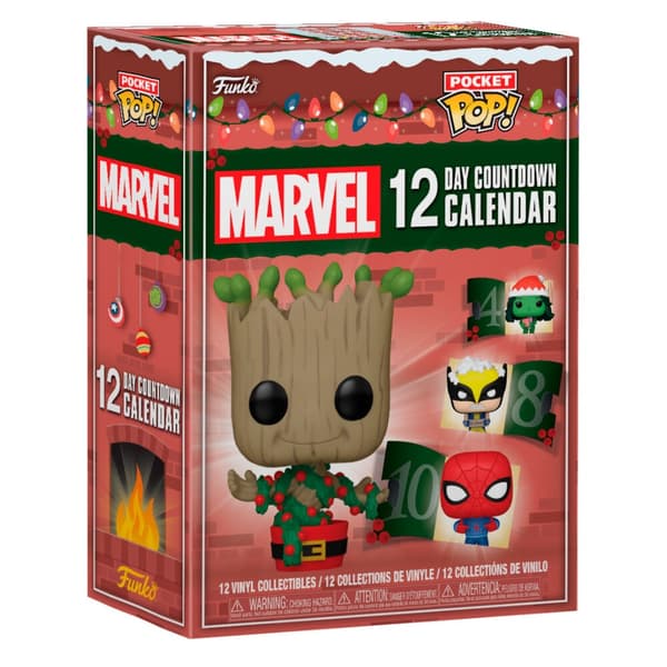 Marvel 12-dages adventskalender med samleobjekter og overraskelser