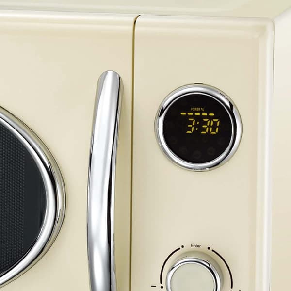 Mikrovågsugn med grill, 800W, 23L, 12 program