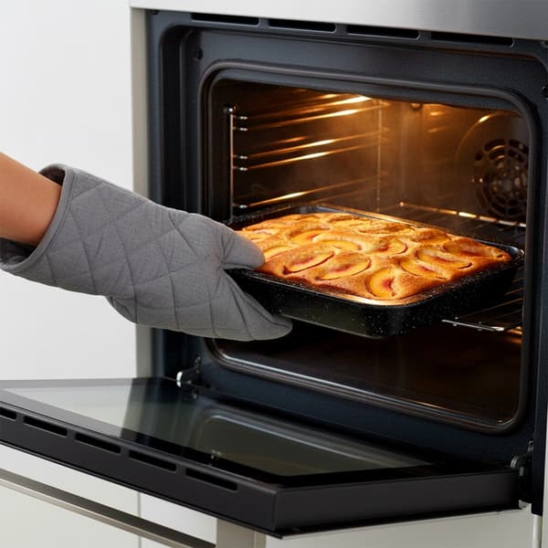 Bageform med non-stick belægning og låg, 36x23x4,5 cm