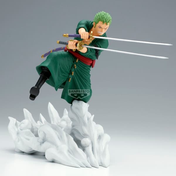 One Piece Roronoa Zoro figur, 15 cm samleobjektmodel