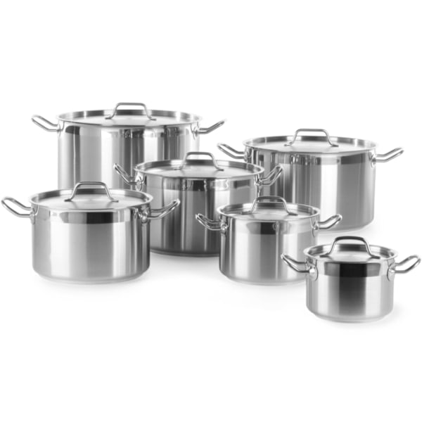 Profi Line matala kattila kannella, 2,8 l, halkaisija. 200 x 90 h - Hendi 830208