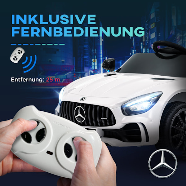 Lasten sähköauto 12 V lastenauto 2,4G kaukosäätimellä, USB, MP3, musiikki, sähköauto valoilla, pehmeä käynnistys, peruutustoiminto, 3-5 km/h, lapsille