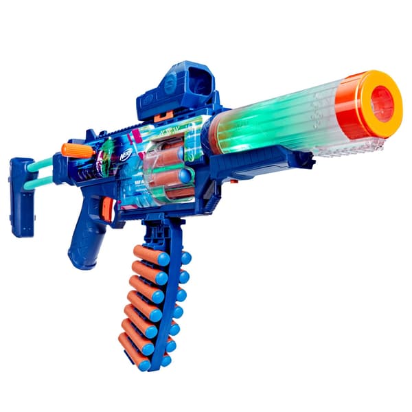 Nerf-laddning Cyberlight Ghost Blaster med LED-lampor
