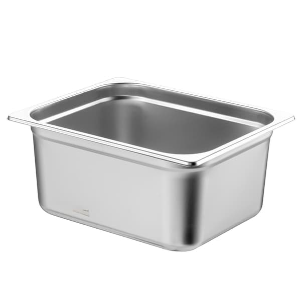 Hotellpannor, 6-pack, 1/2-storlek rostfritt stål, 15 cm djupa