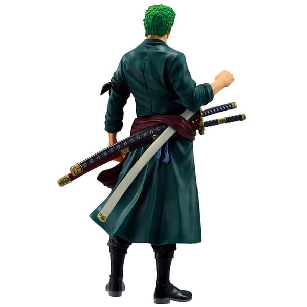 One Piece Roronoa Zoro figur, 25 cm, Ichibansho samleobjekt
