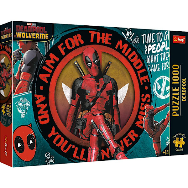 Trefl Premium Plus Puzzle Deadpool, 1000 kpl