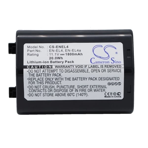 Batteri til Nikon EN-EL4 osv