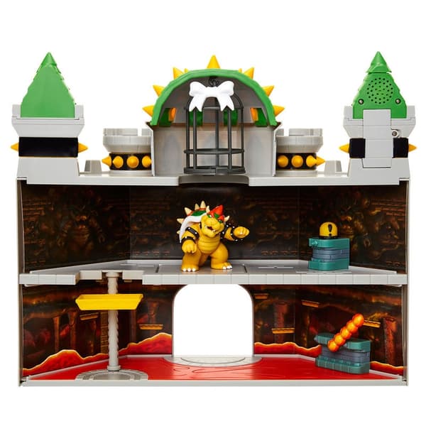 Mario Bros deluxe Bowser Castle leikkisetti