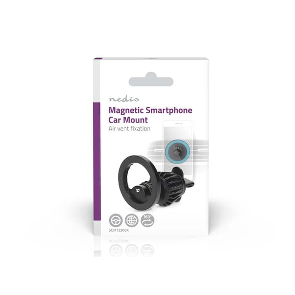 Magnetisk smartphone-bilholder, universel holder til luftventil