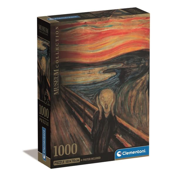 1000 kpl. CB Museum Munch "The Scream"