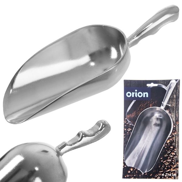 Aluminiumsske til mad: dyrefoder, mel, gryn, sukker