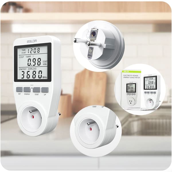 Enfas Elmätare Berdsen BD-990 Vit