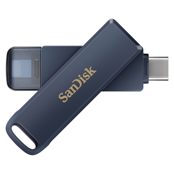 SANDISK USB iXpand -puhelinasema 128 Gt Sininen