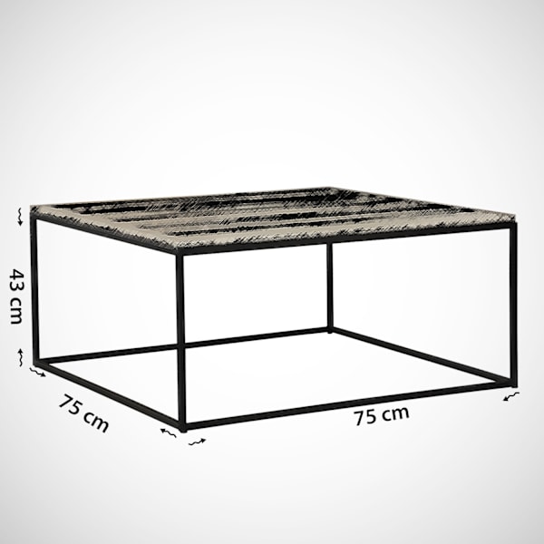 Soffbord Poly - Vit