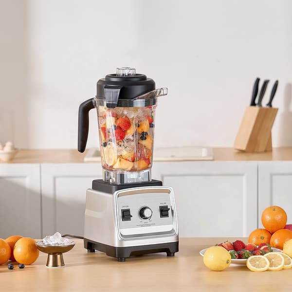 Smoothieblender, 1600W højhastighed, 85 oz kande