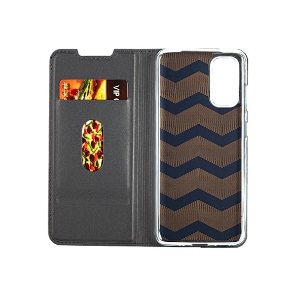 X-Shield - Foldbart mobiltelefon cover - polyurethan læder - sort - til Samsung Galaxy S20