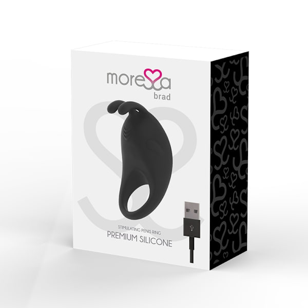 Moressa - Brad Premium Silikone genopladelig sort