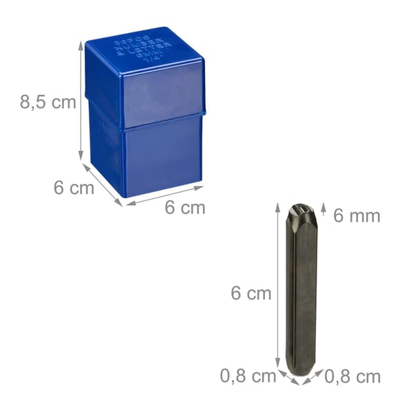 Bogstavsæt 6 mm