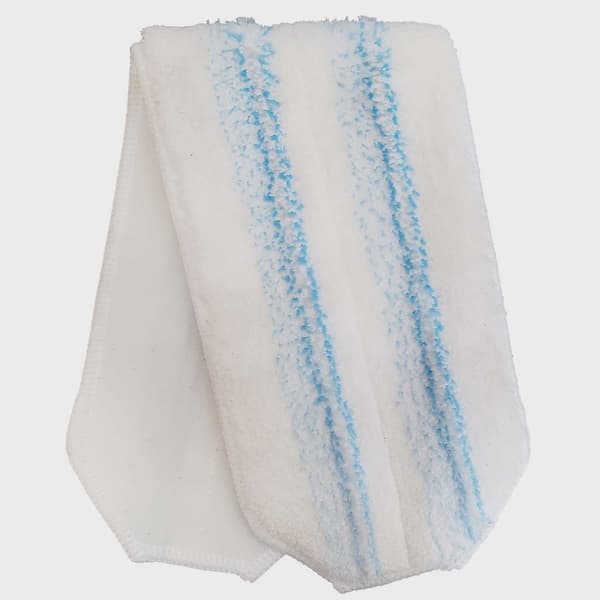 Fladmoppe-refill, mikrofiber, vaskbar, passer til H2Pro-systemet