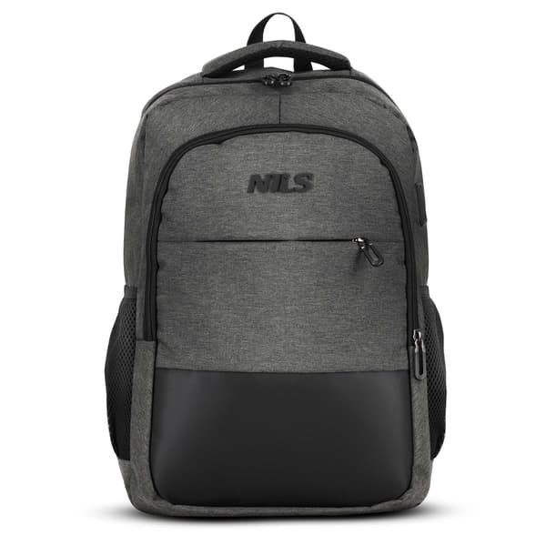 Läppärireppu, USB-C-latausportti, 18L harmaa
