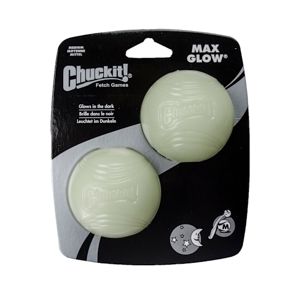 Chuckit Max Glow Medium 2 stk.