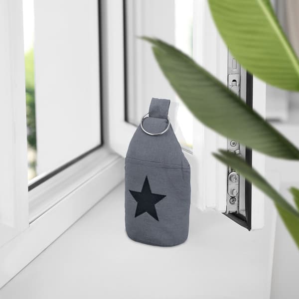 sæt af 2 dørstoppere med stjernemotiv
