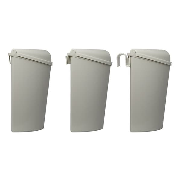 Affaldsspand med låg til campingvogn/autocamper