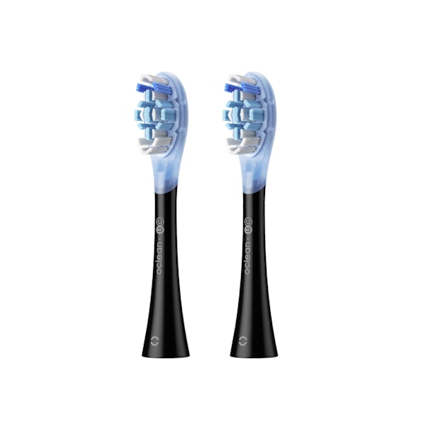 OCLEAN Børstehoved Ultra Clean 2 Pack Sort