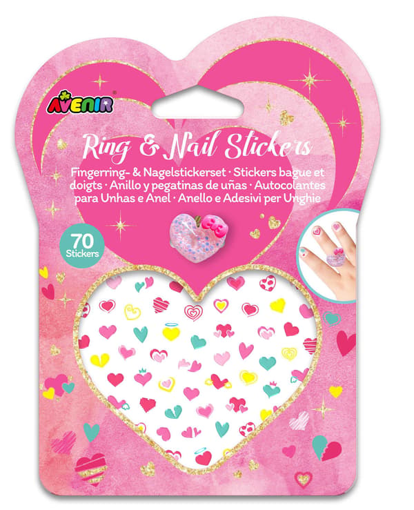 AVENIR Fancy Me Ring & Negle Stickers