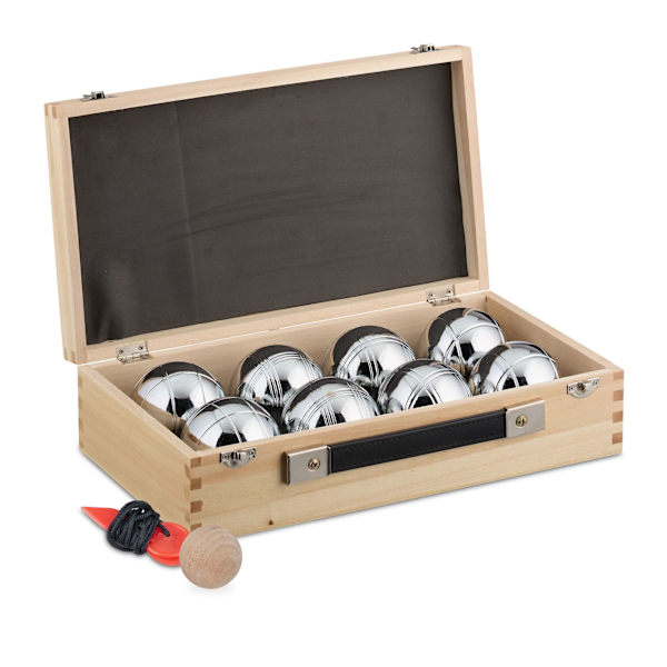 set med 8 boulebollar