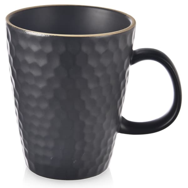 Keramisk krus sort TEA TIME 420 ml