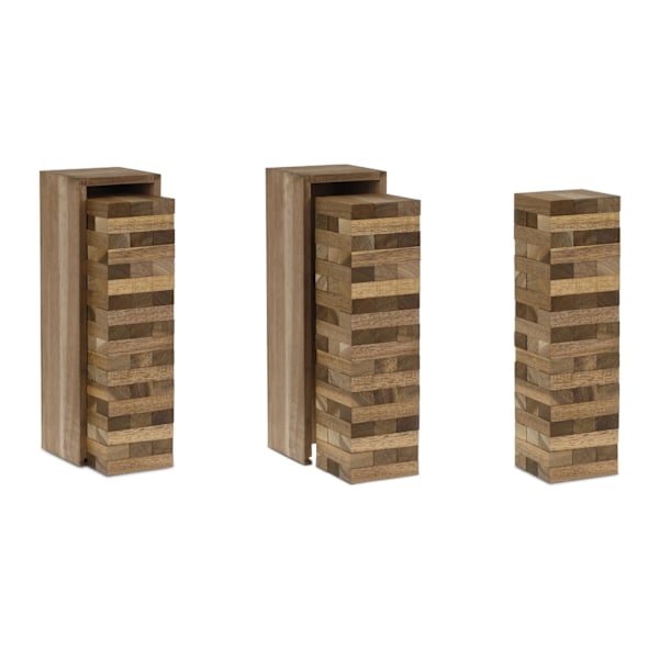 Wobble Tower med trälåda