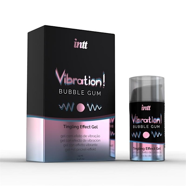 Flydende Vibrator Bubble Gum Aroma 15 ml