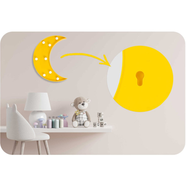 Natlampe Moon Nukido 740920