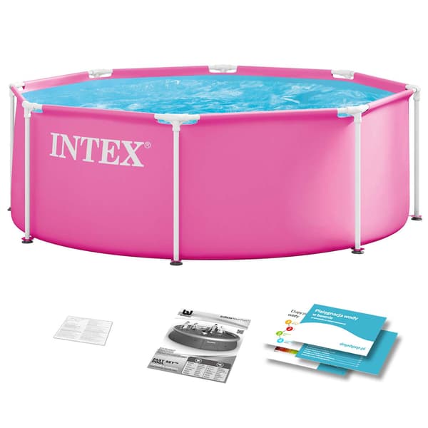 Trädgårdspool med ram 244 x 76 cm INTEX 28290ND