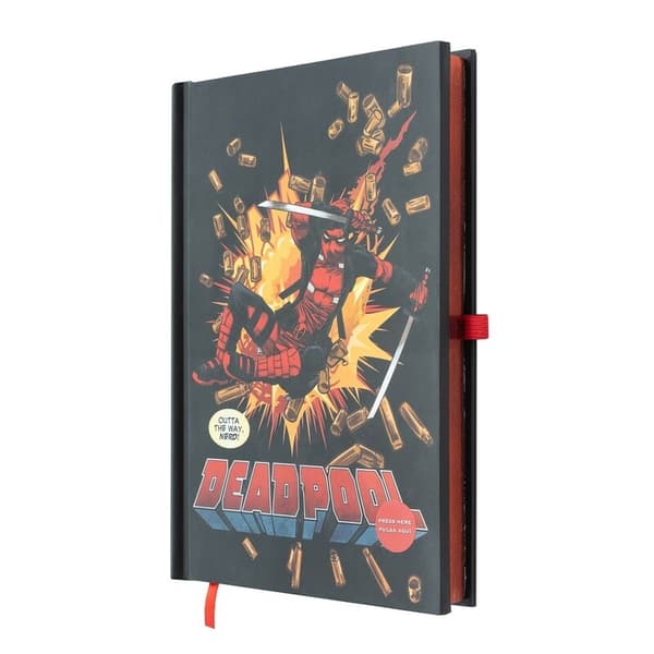 Deadpool A5 Premium LED -kannettava valokuorella