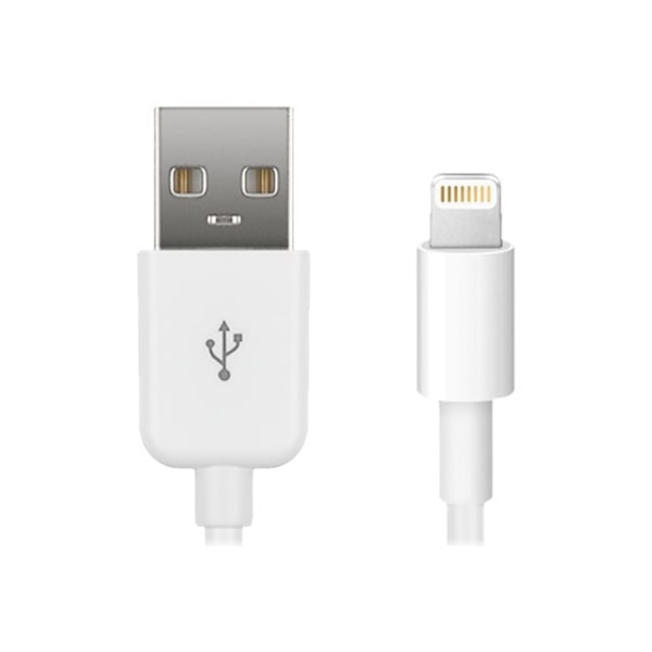 MicroConnect - Lightning-kaapeli - Lightning-uros-USB-uros - 50 cm - valkoinen