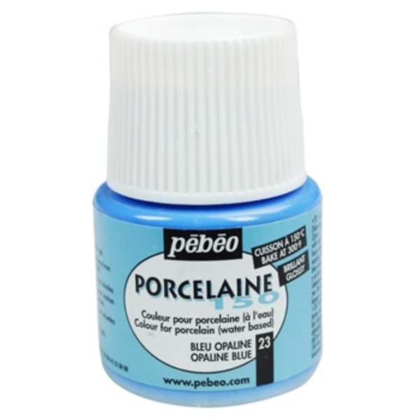 Pebeo Porcelæn 150 45 ml. - 23 Opaline Blå