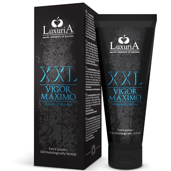 Intimateline Luxuria - Xxl Vigor Maximo Massagekräm 75 Ml
