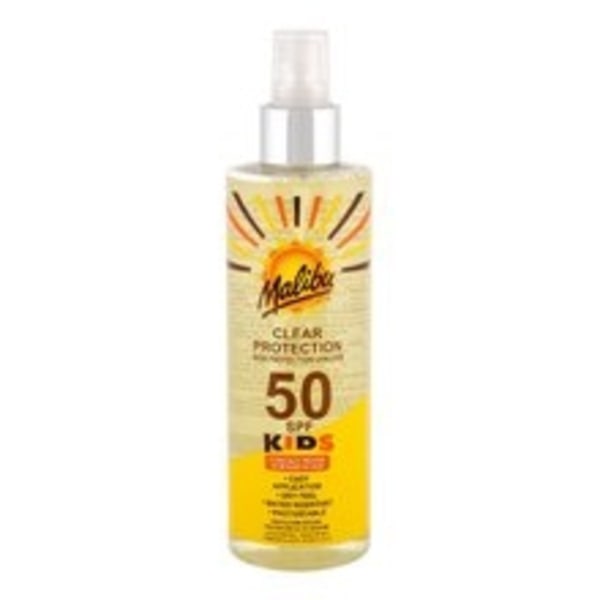 Malibu - Kids Clear Protection SPF50 - Children's sunscreen spray 250ml