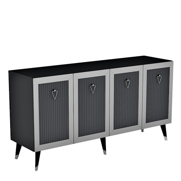 Console Bare - Antracit, Silver