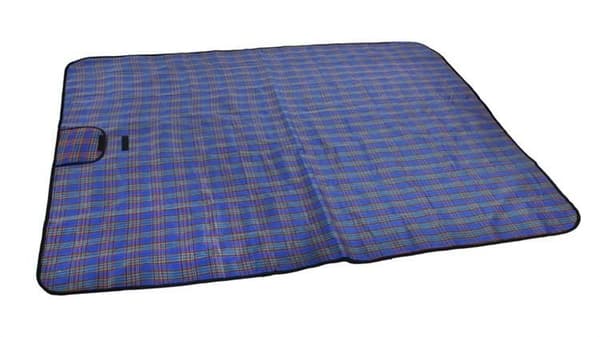 Picnicmåtte 145x180 basic - blå